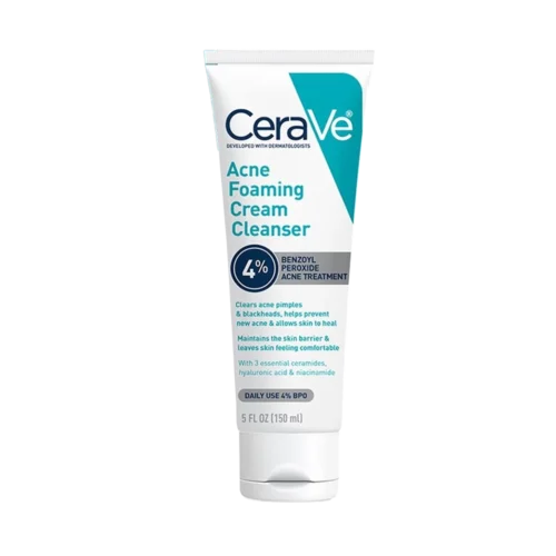 CeraVe Acne Foaming Cream Cleanser - Image 1