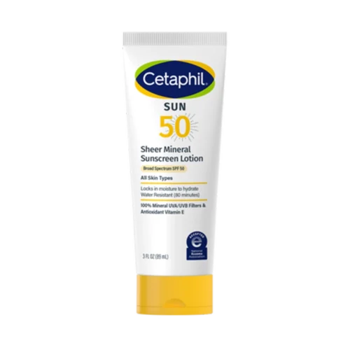 Сетафил лёгкое минеральное* солнцезащитное средство лосьон SPF 50 — изображение 1