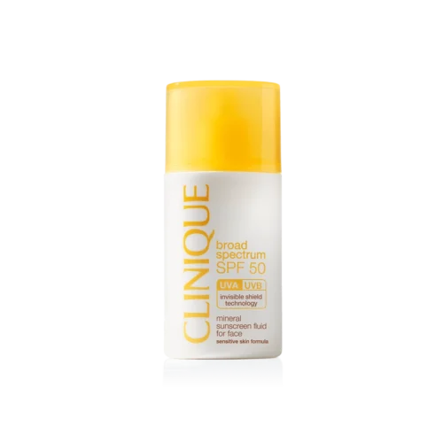 Clinique SPF 50 Mineral Sunscreen Fluid For Face - Image 1