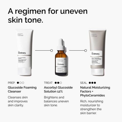 The Ordinary Аскорбилглюкозид 12% в уходе для неровного тона кожи