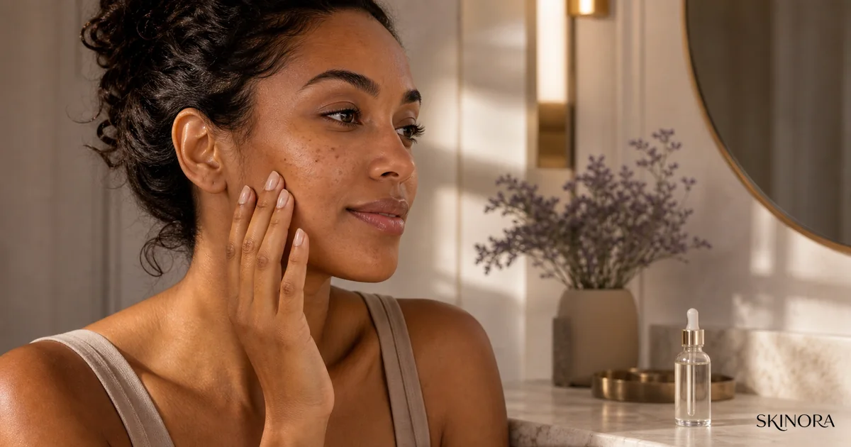 Alpha arbutin and dark spots editorial