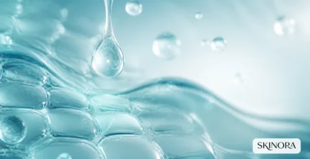 Hyaluronic acid hydration for skin