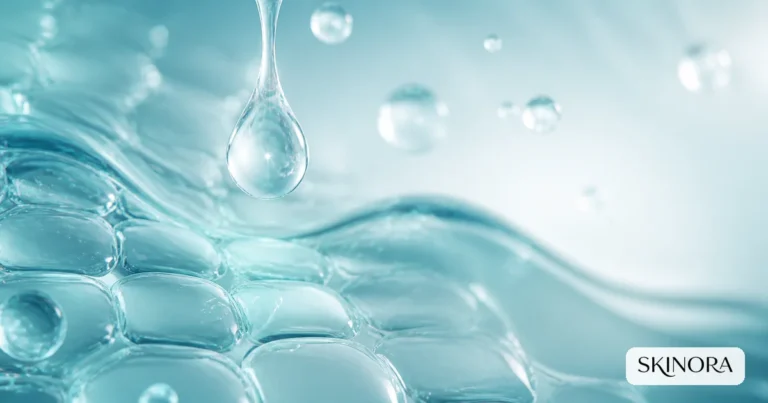Hyaluronic acid hydration for skin