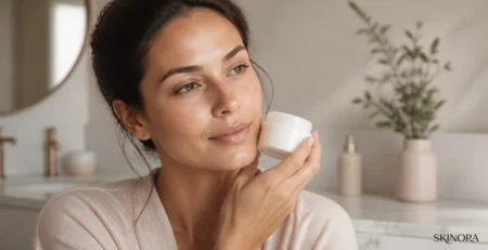 Sensitive skin routine editorial