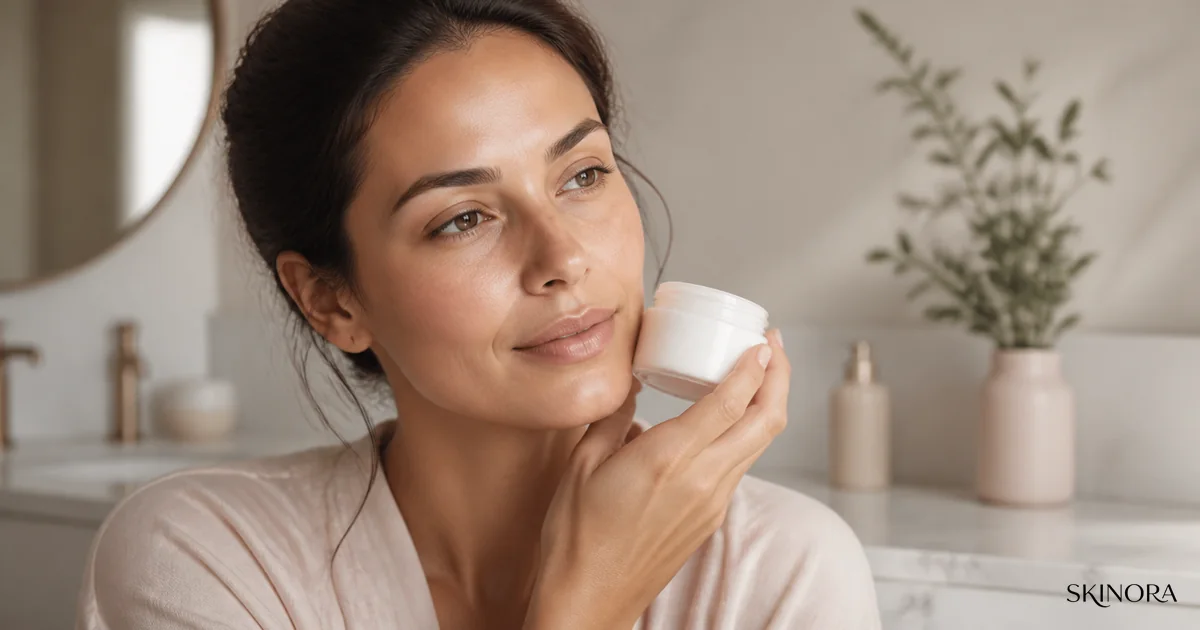 Sensitive skin routine editorial