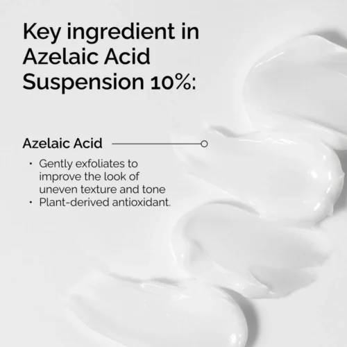 The Ordinary Azelaic Acid Suspension 10%-ის მთავარი ინგრედიენტი აზელაინის მჟავაა