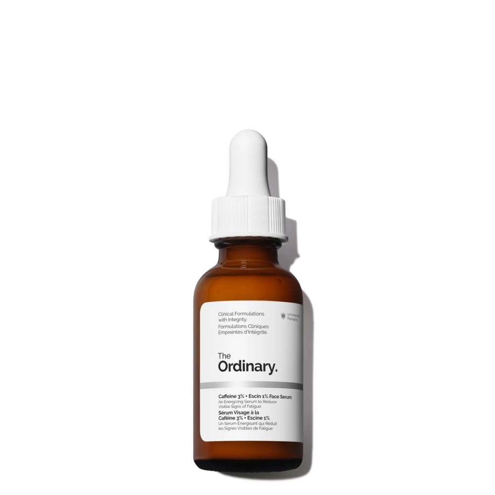 The Ordinary სახის შრატი 3% კოფეინითა და 1% ესცინით 30 მლ