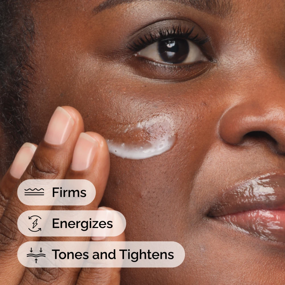 Applying The Ordinary Caffeine 3% + Escin 1% Face Serum