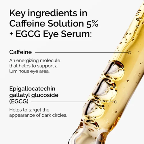 კოფეინი და EGCG The Ordinary Caffeine Solution 5% + EGCG შრატში