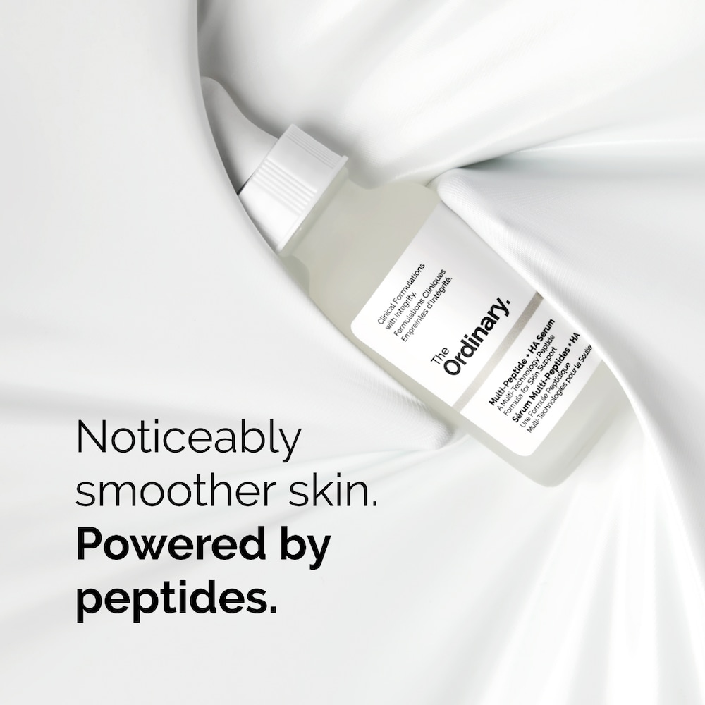 The Ordinary Multi-Peptide + HA Serum for smoother-looking skin