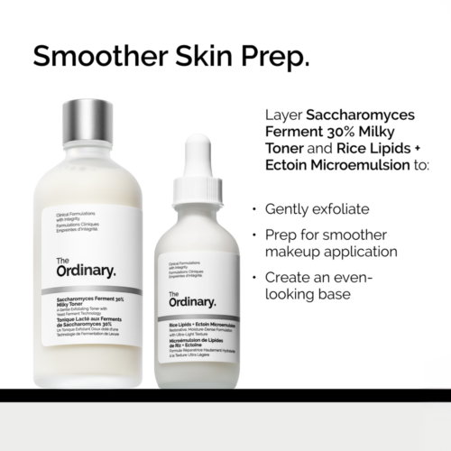 The Ordinary Saccharomyces Ferment 30% რძისებრი ტონერის გამოყენება რუტინაში