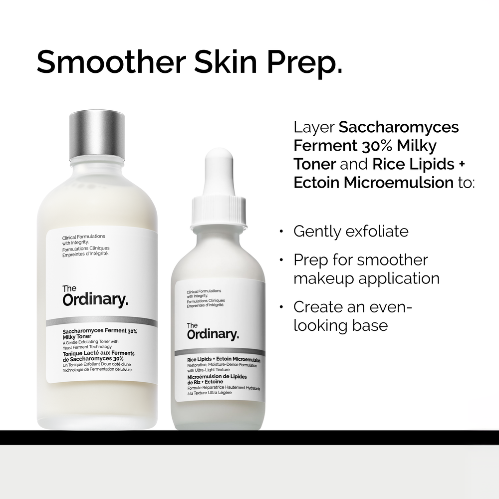 The Ordinary Saccharomyces Ferment 30% რძისებრი ტონერის გამოყენება რუტინაში