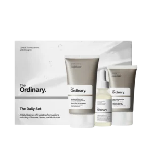 The Ordinary набор для ежедневного ухода с очищающим средством, сывороткой и кремом